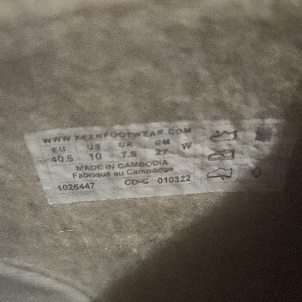 KEEN Women's Mosey Chukka boot in Natural felt size 10 - Picture 3 of 7